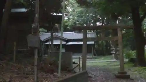 建彦神社の鳥居