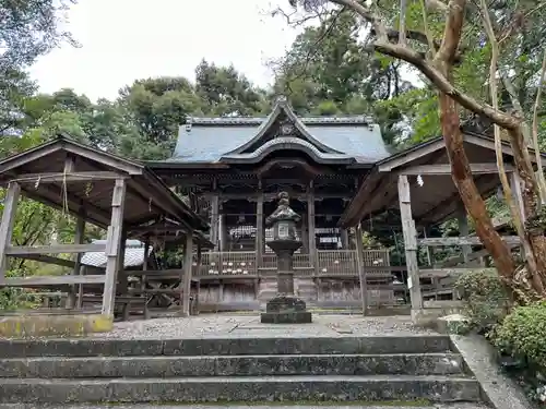 與能神社の本殿・本堂