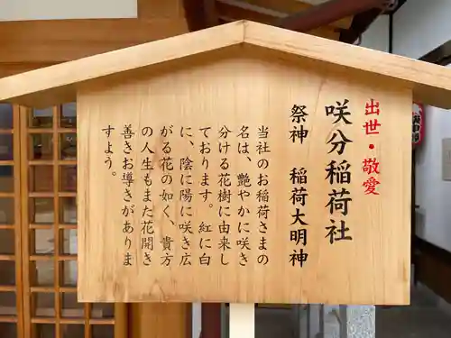 咲分稲荷社（粟嶋堂宗徳寺）(京都府)