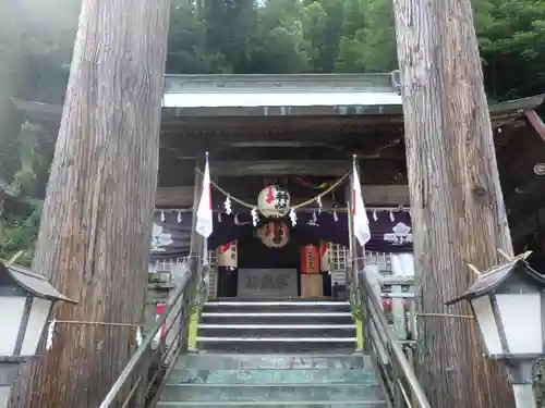 諏訪神社の本殿・本堂