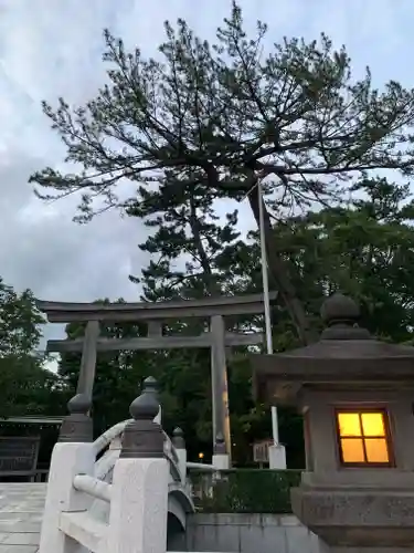 寒川神社の鳥居