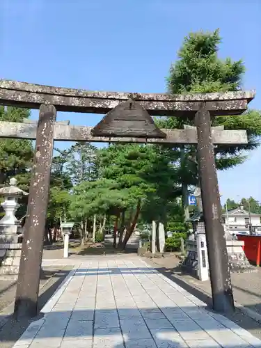 竹駒神社の鳥居