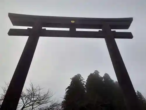 大斎原（熊野本宮大社旧社地）の鳥居