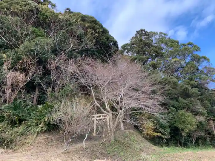 揚島天神社の鳥居