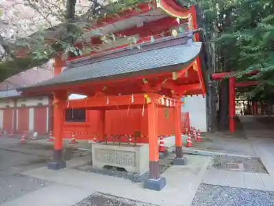 花園神社の手水舎