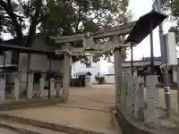弓削神社の鳥居