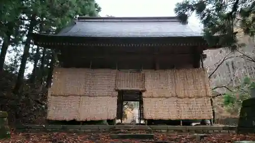 金峯神社の山門・神門