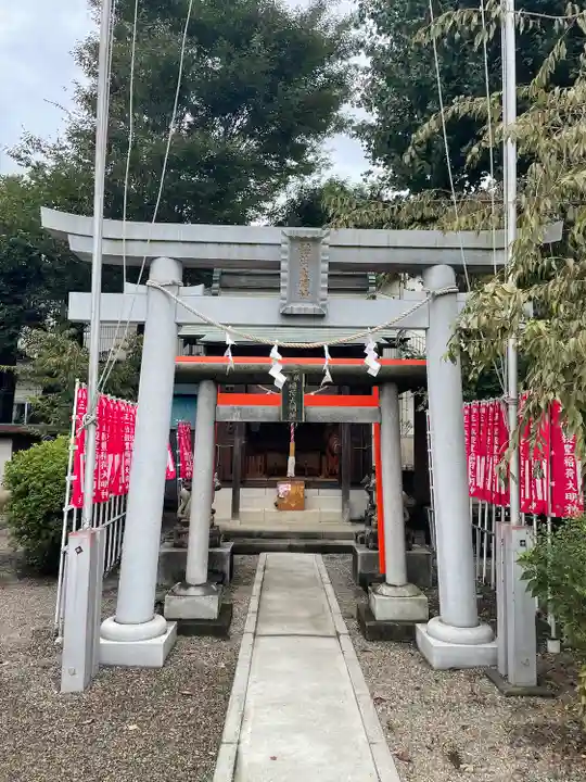 本町南町八幡神社の鳥居