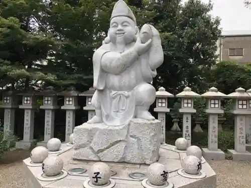 高龗神社・脇浜戎大社の像