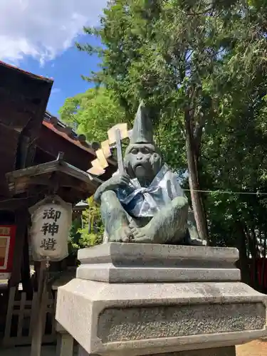 清洲山王宮　日吉神社の狛犬