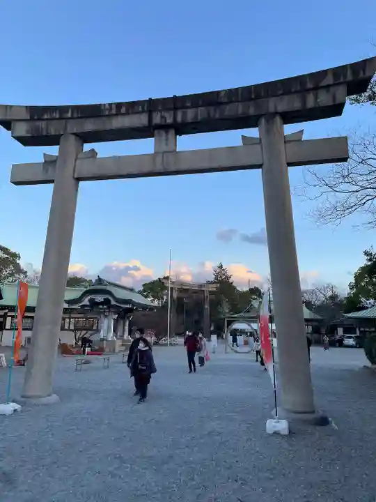 豊國神社の鳥居