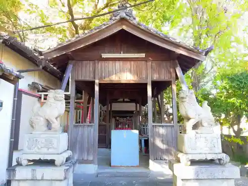 若宮八幡社（氷室八幡社）の本殿