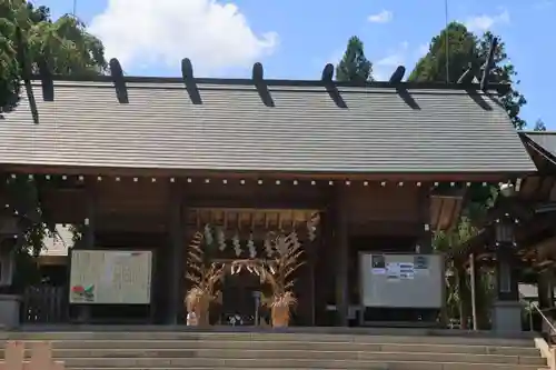 開成山大神宮の山門