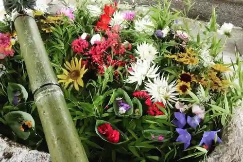 立志神社の手水舎