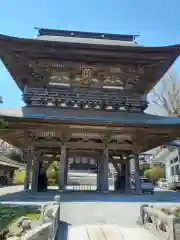 長安寺の山門