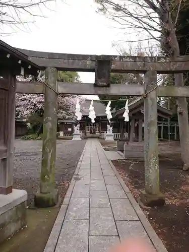 森野住吉神社の鳥居