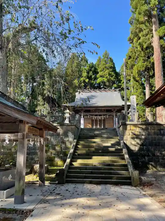 角館総鎮守 神明社の本殿・本堂
