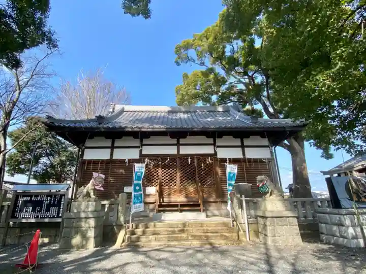 玉田神社の本殿・本堂