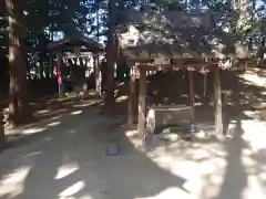 中山神社の手水