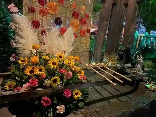 彌彦神社　(伊夜日子神社)の手水舎