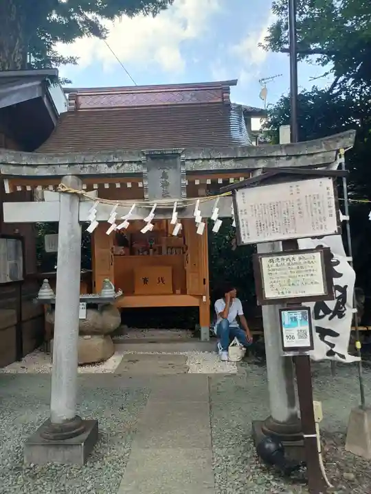 厳島神社(川越熊野神社境内)(埼玉県)