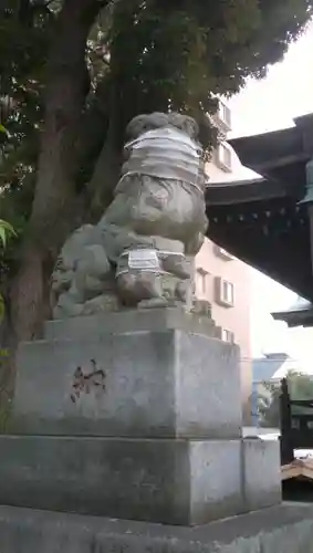 浅間神社の狛犬