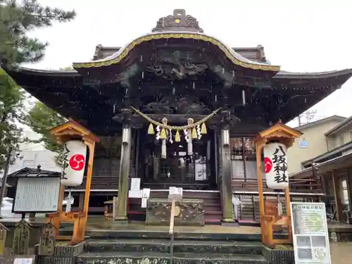 取手八坂神社の本殿・本堂