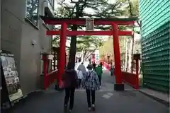 冨士山小御嶽神社の鳥居