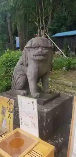 小幡八幡宮の狛犬