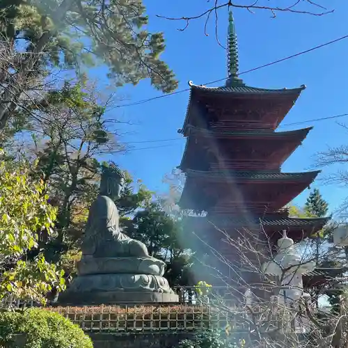 法華経寺の仏像