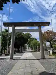 味美白山神社の鳥居