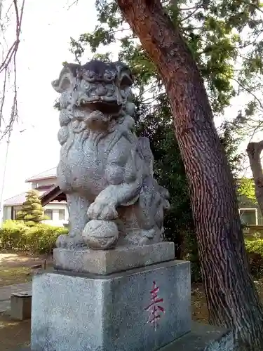 駒林八幡神社の狛犬