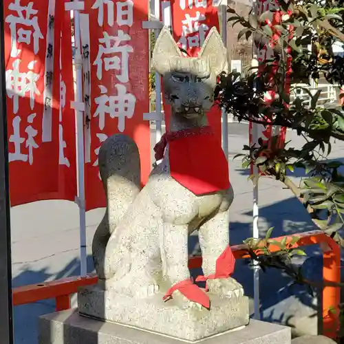 多度稲荷神社の狛犬