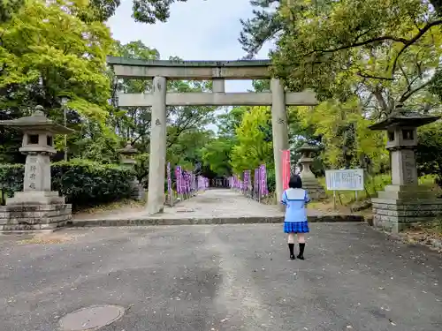 和歌山縣護國神社の鳥居