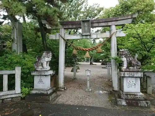 和泉八劔神社の鳥居