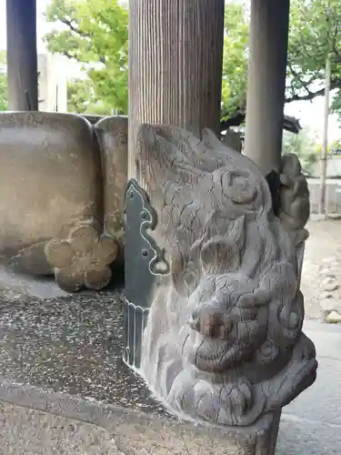 道明寺の狛犬