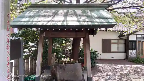 蔵前神社の手水舎