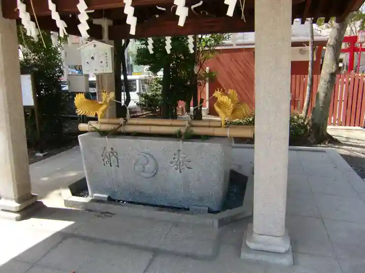 富岡八幡宮の手水舎