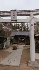 村主神社の鳥居