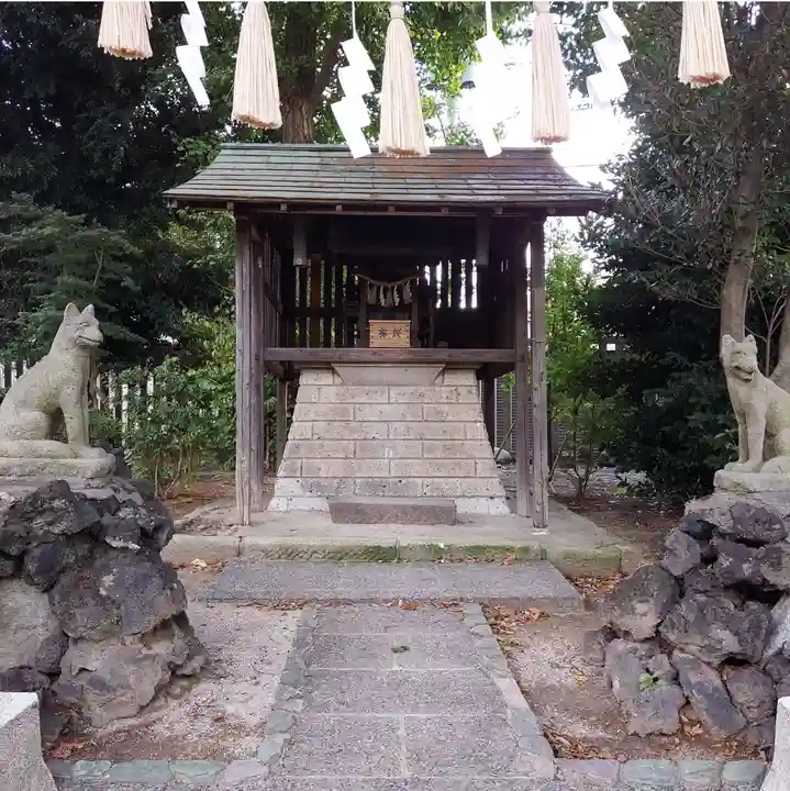 葛飾八幡宮の本殿・本堂