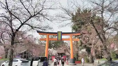 平野神社の鳥居
