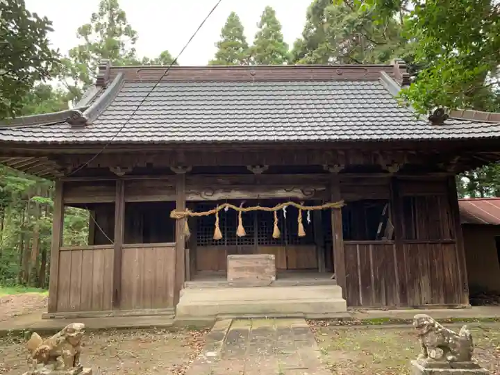 奥野神社の本殿・本堂