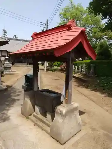 慈光寺(弓田ポックリ不動尊)の手水舎