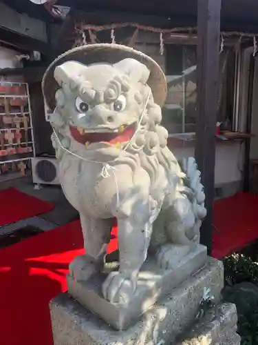 淀川神社の狛犬