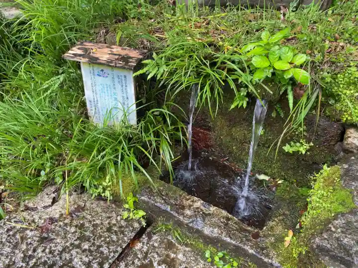 伊那下神社の手水舎
