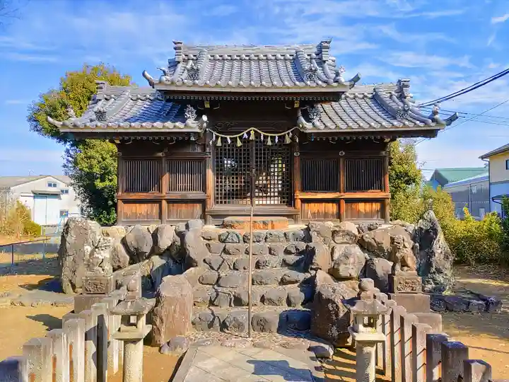 八幡社(外崎)の本殿・本堂