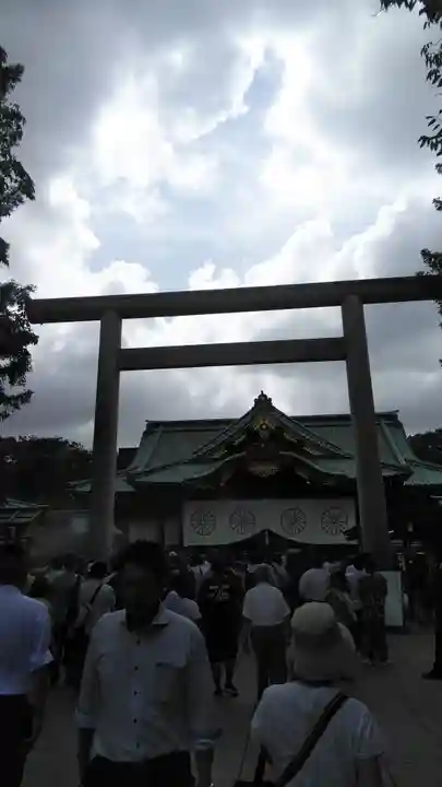 靖國神社の鳥居