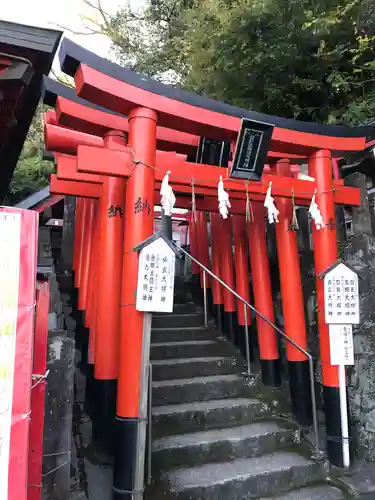 熊本城稲荷神社の鳥居