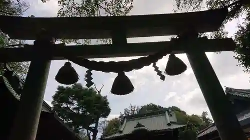 狭山八幡神社の鳥居