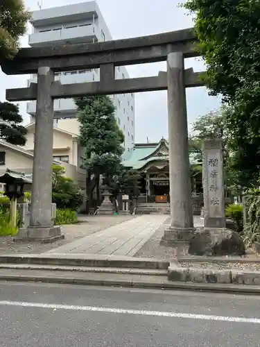 猿江神社の鳥居